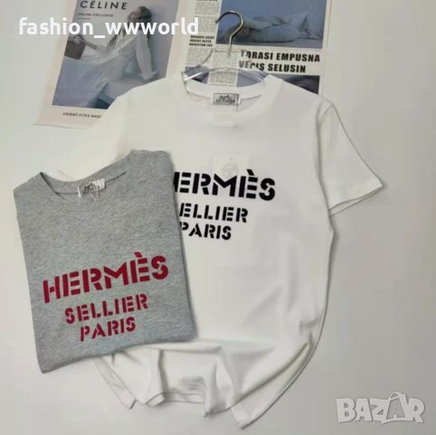 дамска тениска HERMES - реплика, снимка 4 - Тениски - 36808921