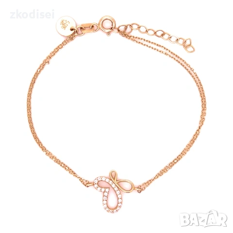 Златна дамска гривна 1,53гр. 17,5см. 14кр. проба:585 модел:37386-5