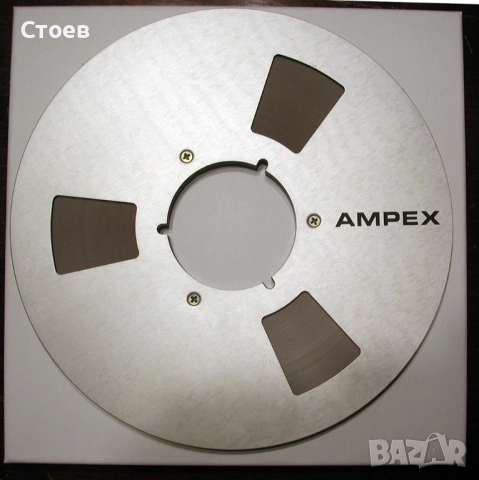 Магнетофонни ролки 26,5 см MAXELL, AMPEX  метални , снимка 4 - Декове - 45688682