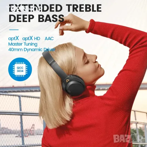 1Mii Ankbit E600Pro Слушалки с активно шумопотискане и хендс фри