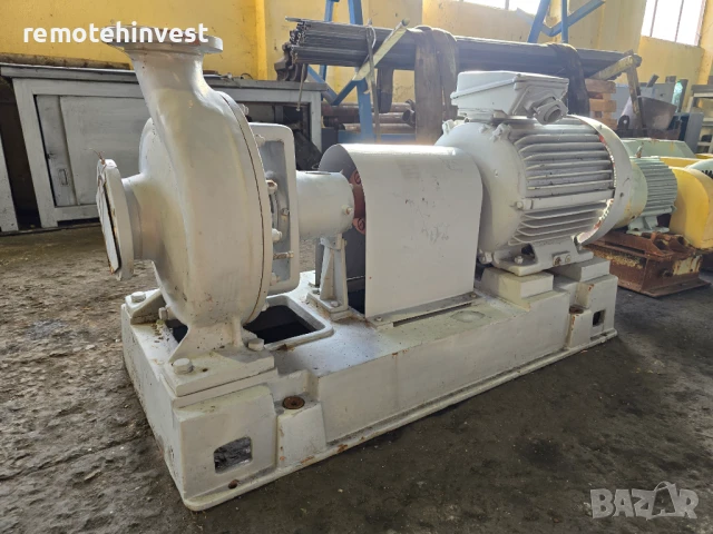 Неръждаема Центробежна помпа тип АХ125 -100 - 400К-СД-У2 / 55 квт.