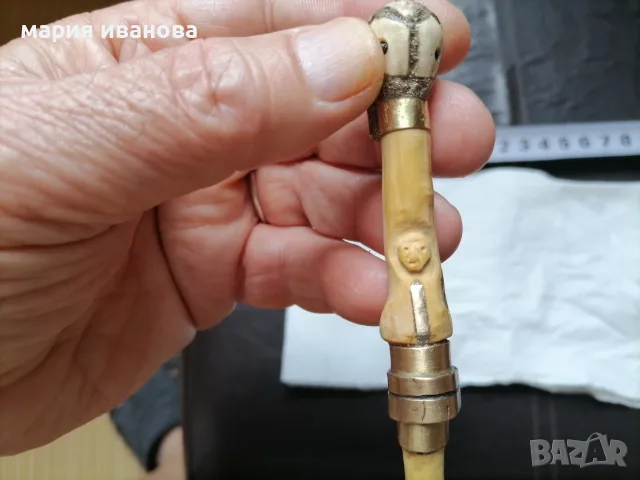 Малка ножка чемшир украса камъни , снимка 7 - Ножове - 55804792