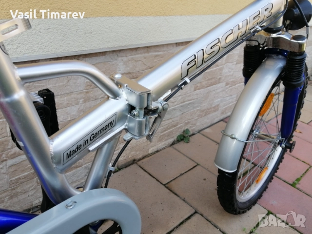 Сгъваем fischer 20 * Двойно окачване! НОВО!! , снимка 7 - Велосипеди - 52559948