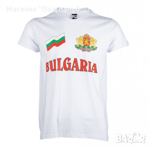 Нова детска тениска с трансферен печат България, Знаме и Герб