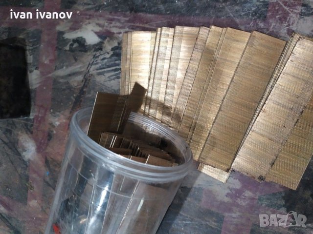 Пирони за въздушен такер, снимка 2 - Други инструменти - 29910680