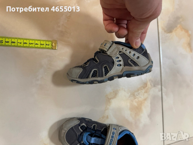 ПОДАРЯВАМ - Детски сандали Геокс Geox 23-Номер Стелка - 15см., снимка 3 - Детски сандали и чехли - 52461266