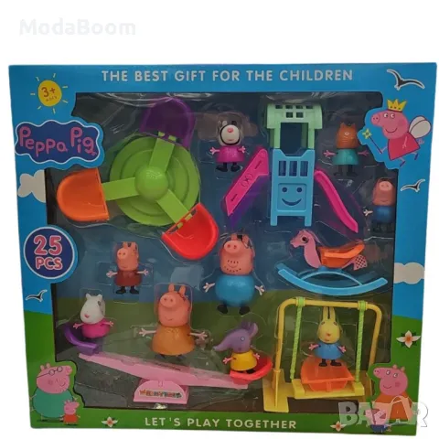 Прасенцето Пепа,комплект за игра, снимка 2 - Образователни игри - 48869561