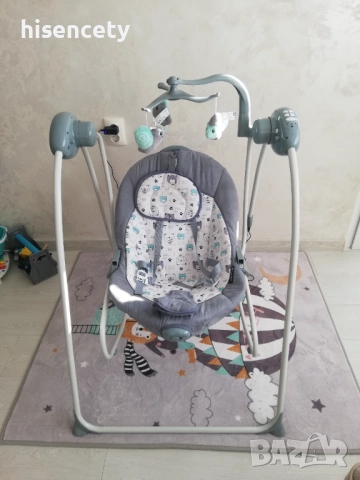 Lorelli Classic Електрическа люлка - шезлонг 2 в 1 TANGO