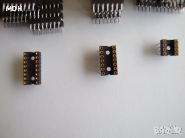цокли  цангови за ИС, снимка 3 - Друга електроника - 40414278