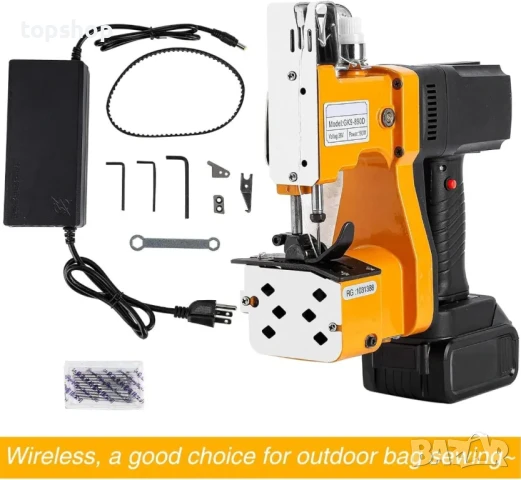 Чисто нова, запечатана GK9-890D Преносима акумулатора шевна машина за чували, снимка 5 - Куфари с инструменти - 50493094