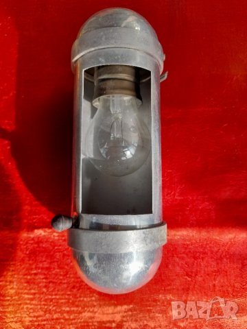 Стара стенна лампа, снимка 7 - Други ценни предмети - 44480288