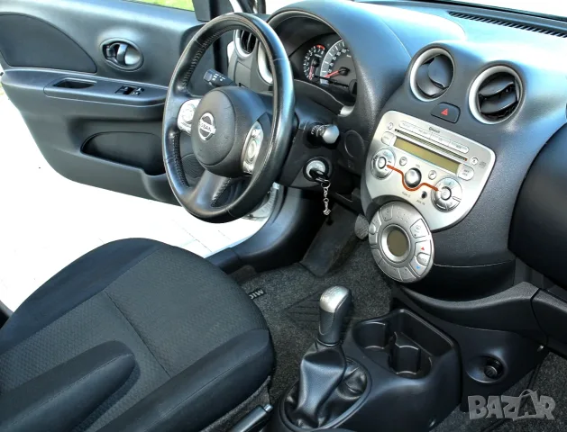 Nissan Micra 1.2i* РЕГИСТРИРАН* КЛИМАТРОНИК* АВТОПИЛОТ* ЕВРО 5, снимка 11 - Автомобили и джипове - 55987319