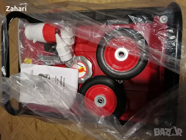 Бензинов генератор HONDA ECMT 7000, снимка 5 - Генератори - 56307790