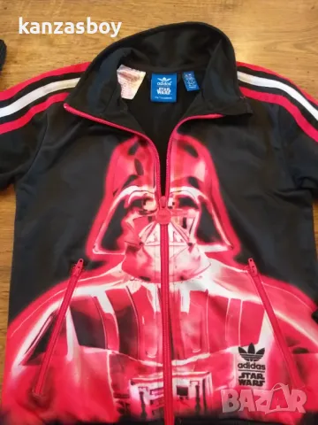 Adidas Originals Star Wars - страхотно юношеско горнище КАТО НОВО 7-8год., снимка 2 - Детски анцузи и суичери - 47959851