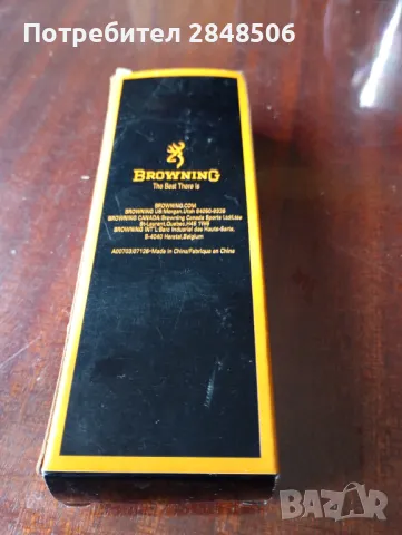 Продавам сгъваем нож, ръчна изработка с дръжка от кози рог, подарък - кутийка., снимка 7 - Ножове - 48074319