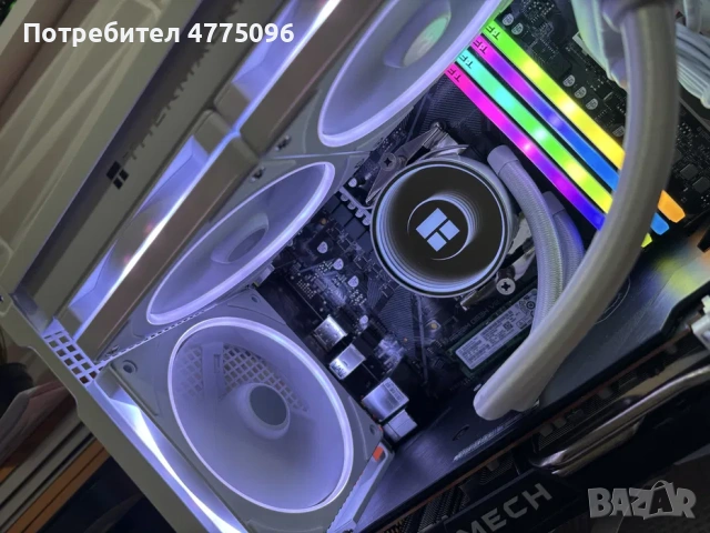 Геймърски компютър Ryzen 5 5500/Aio/RX6600/16 Ram/256 ssd/550W Silver, снимка 2 - Геймърски - 53945923