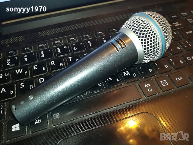 shure beta-микрофон без бутон 3012221935, снимка 18 - Микрофони - 39146509