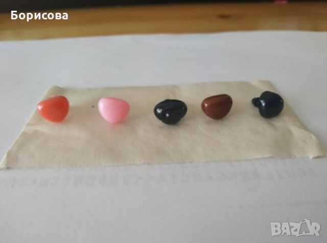 Нослета и очички за плетени играчки, амигуруми, аксесоари за играчки, снимка 7 - Декорация за дома - 30467220