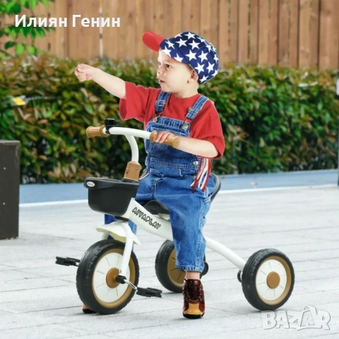 AIYAPLAY Детска триколка 2-5 години, снимка 10 - Детски велосипеди, триколки и коли - 51697200