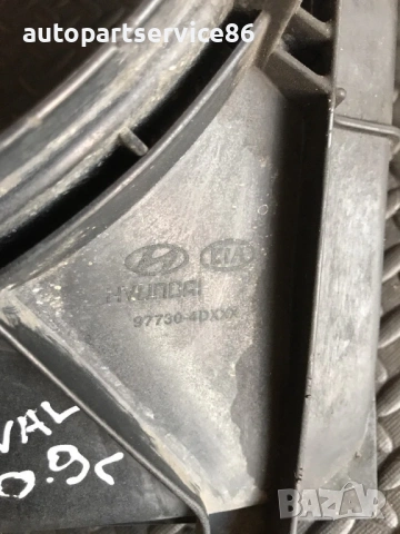 Мотор на вентилатора на радиатора за KIA Carnival 2.9 CRDi (2006–2010) 97730-4DXXX, снимка 3 - Части - 53174738