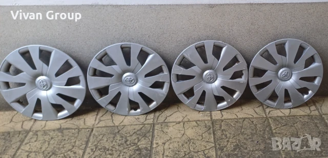 15 цола тасове Тойота, снимка 3 - Аксесоари и консумативи - 50880009