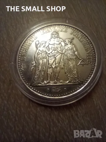 10 франка 1968 Франция UNC сребро с патина , снимка 2 - Нумизматика и бонистика - 44746912