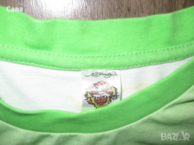 Тениски ED HARDY, U.S.POLO   дамски,Л и ХЛ, снимка 5 - Тениски - 33923211