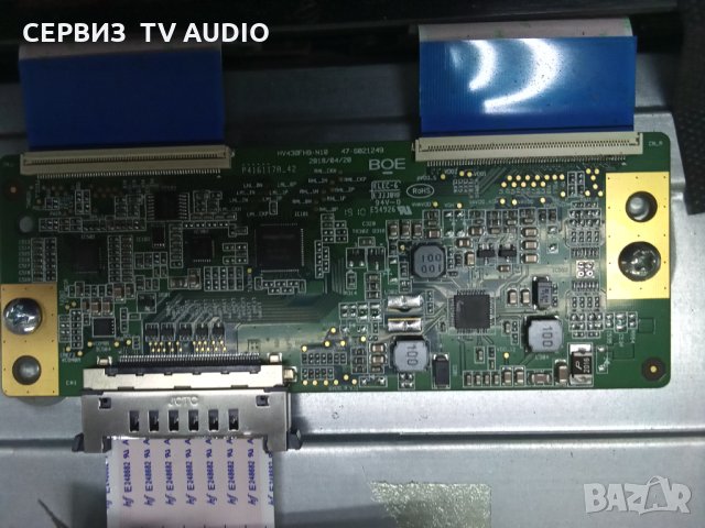 T-Conт BOARD ,HV430FHB-N10, 47-6021249  TELEFUNKEN 43FB5000, снимка 2 - Части и Платки - 31487821