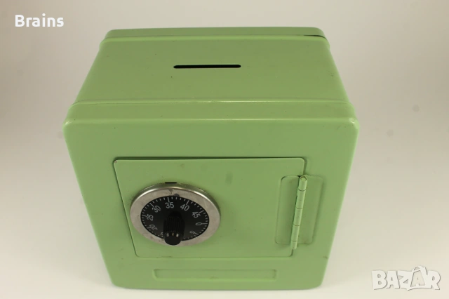 Немска TALENTUS Сейф Касичка с Шифър Метална, снимка 5 - Образователни игри - 53338749