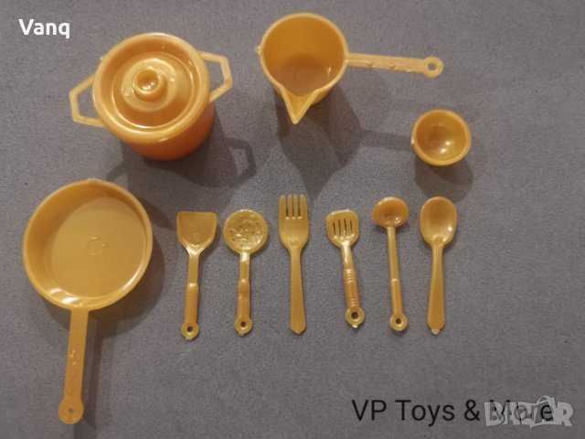 Сервиз за хранене за барби, снимка 4 - Кукли - 32173621