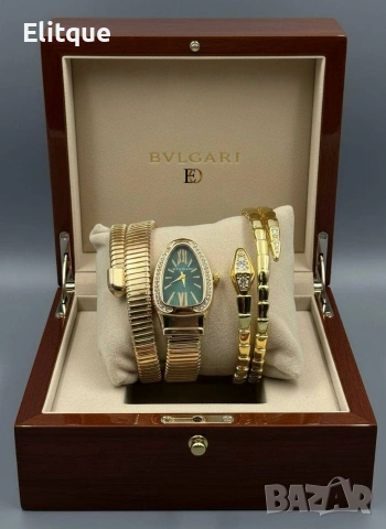 часовник и гривна bvgari , снимка 8 - Дамски - 53287714