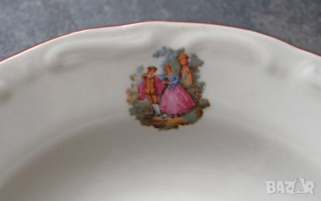 Ретро български порцелан сервиз чинии , снимка 7 - Сервизи - 38341862