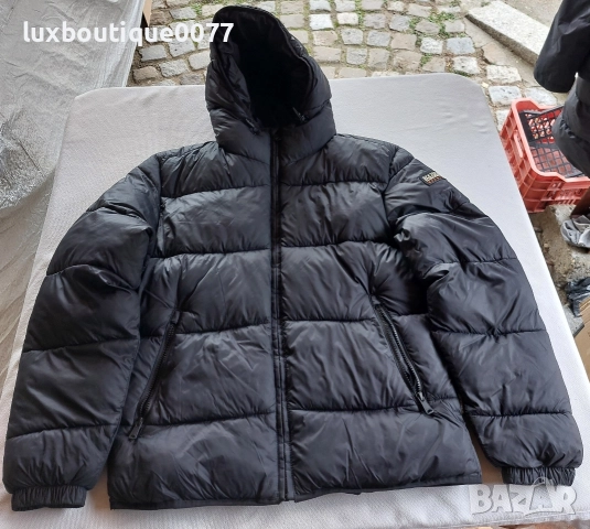 Използвано в много добро състояние мъжко зимно пухено яке Napapijri M , снимка 2 - Якета - 52866552