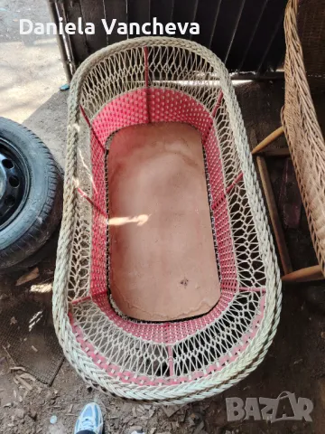 Старинни бебешки кошчета , снимка 5 - Антикварни и старинни предмети - 49809347