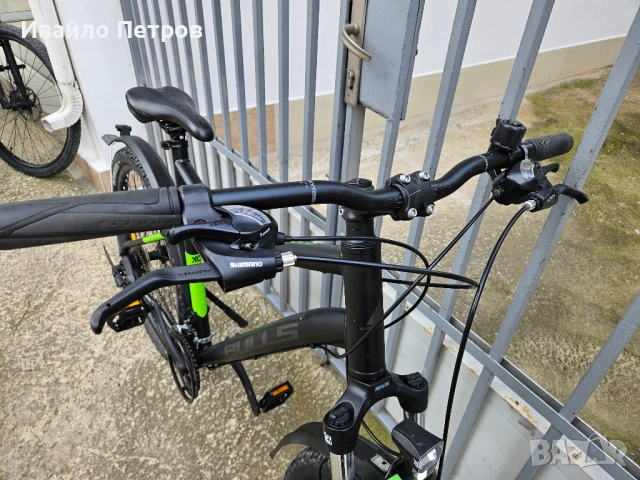 Алуминиев велосипед 27.5 цола BULLS- шест месеца гаранция, снимка 4 - Велосипеди - 52787964