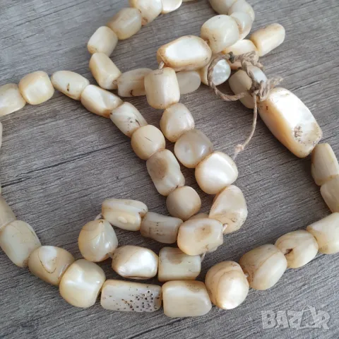 Стара седефена броеница 118грама, снимка 7 - Антикварни и старинни предмети - 50272917