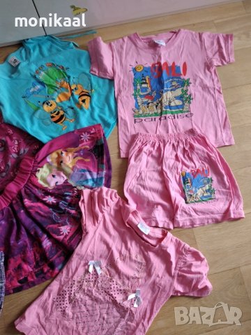 Тениски, поли, панталонки за 5-6г, снимка 6 - Детски тениски и потници - 36909682