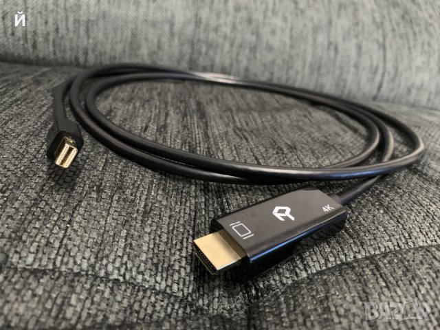 Mini Display Port към HDMI кабел 4К, снимка 1 - Други - 40531529