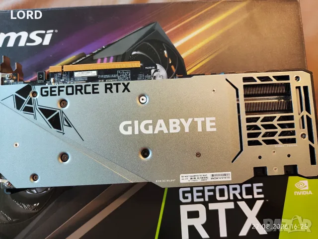 Видеокарта GIGABYTE RTX 3070 8GB GAMING OC с проблем!, снимка 6 - Видеокарти - 55770429