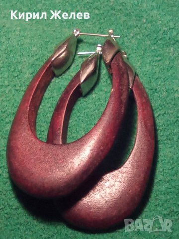 МНОГО СТИЛНИ и ЕЛЕГАНТНИ ПОСРЕБРЕНИ АРТ ОБЕЦИ от ЧЕРВЕНО САНДАЛОВО ДЪРВО РЪЧНА ИЗРАБОТКА 29479