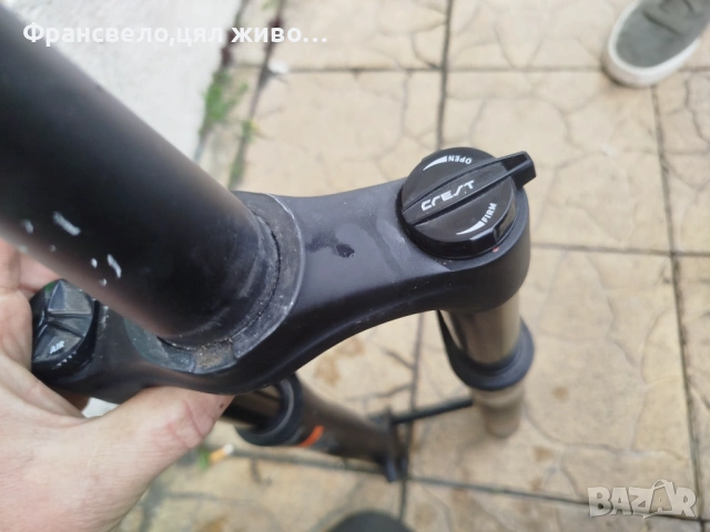 27.5 цола заключваща вилка за велосипед колело конус giant crest 34 , снимка 5 - Части за велосипеди - 54013672