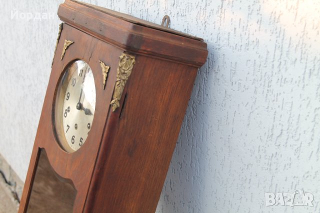 Немски стенен часовник, снимка 7 - Антикварни и старинни предмети - 38687142
