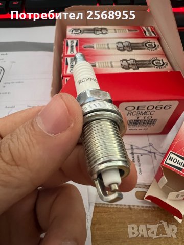 Запалителна свещ CHAMPION OE066/R04 RC9MCC, M14x1.25 CHRYSLER HONDA MAZDA NISSAN OPEL TOYOTA , снимка 2 - Части - 37070347