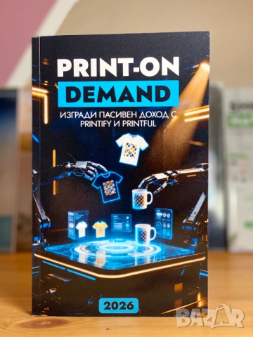 Print-on-Demand 2026: Изгради пасивен доход с Printify и Printful