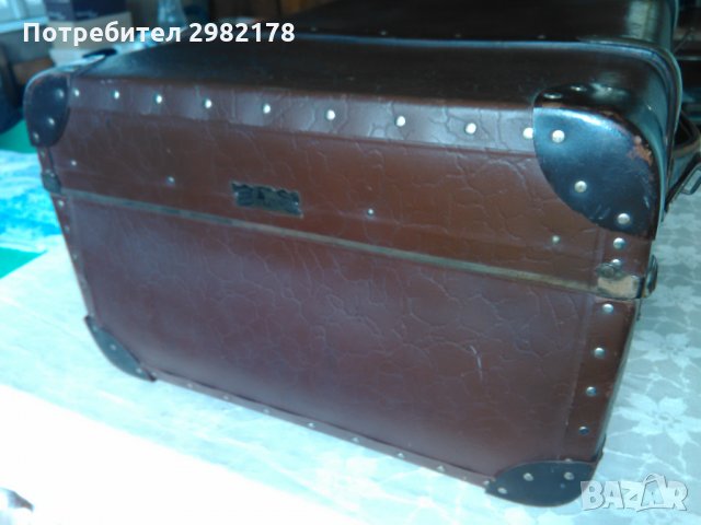 Старинен куфар, снимка 7 - Куфари - 34348998