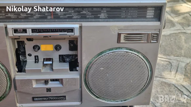 стар касетофон National Panasonic , снимка 6 - Радиокасетофони, транзистори - 51548588