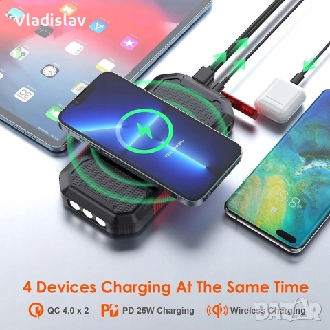 Преносима батерия PowerBank, снимка 8 - Друга електроника - 52094476