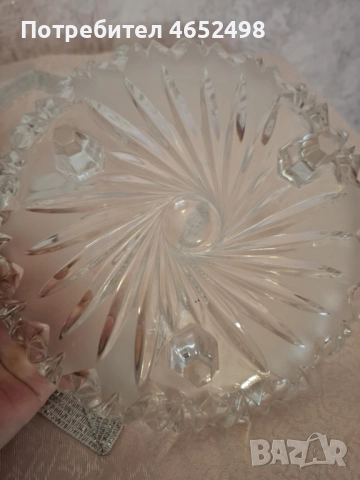Бонбониера Оловен кристал, снимка 3 - Други - 52496136