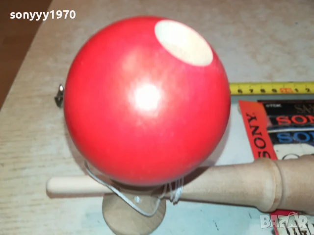 ДЪРВЕНА ИГРА С ТОПКА И ВЪЖЕ 1108250828, снимка 14 - Колекции - 51323296