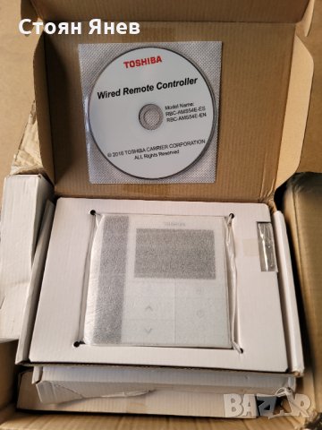 Стенен контролер Toshiba RBC-AMS54E-ES, снимка 2 - Други машини и части - 34188521